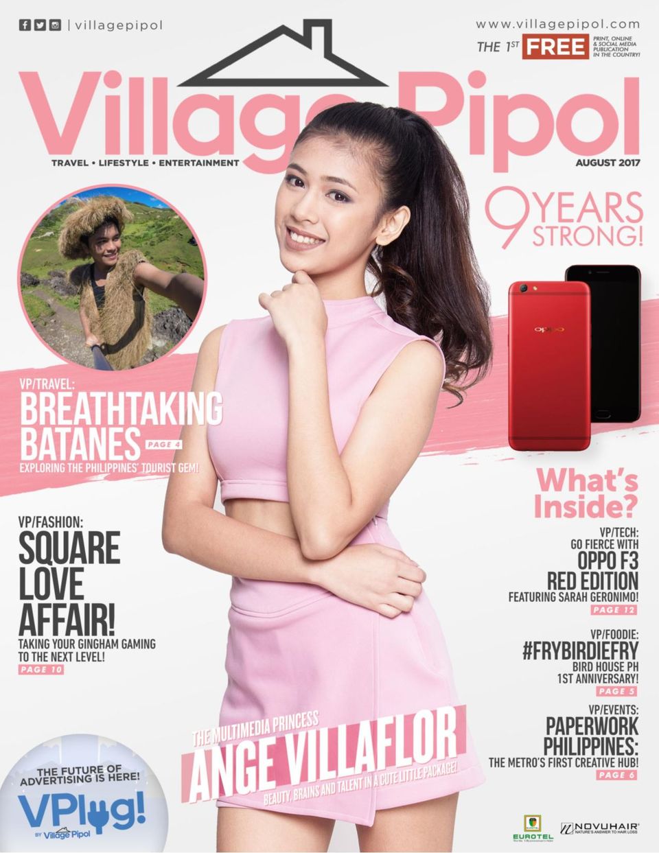 Village Pipol Magazine August Ange Villaflor Magazine