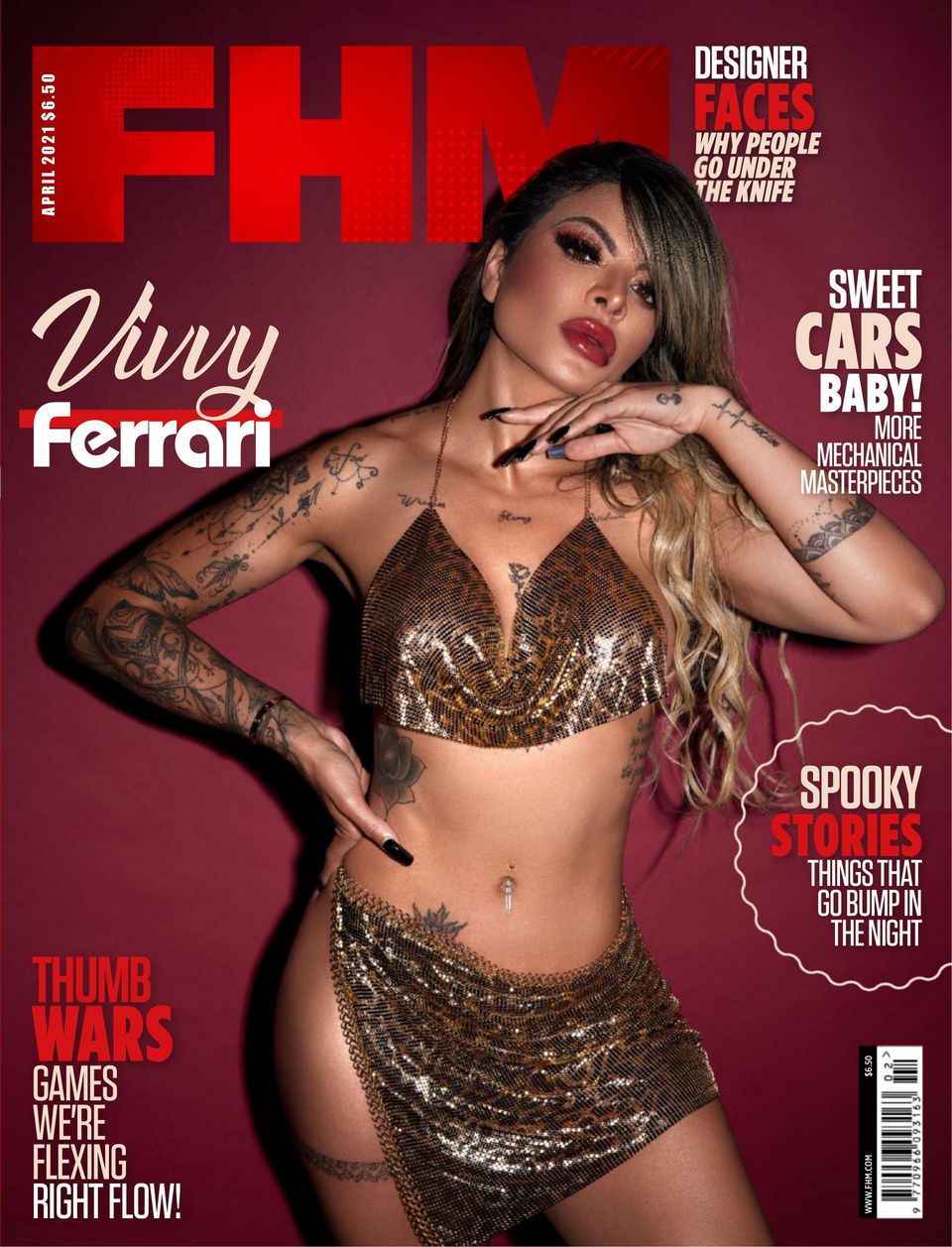 Get Digital Access To FHM USA April 2021 Issue Magzter