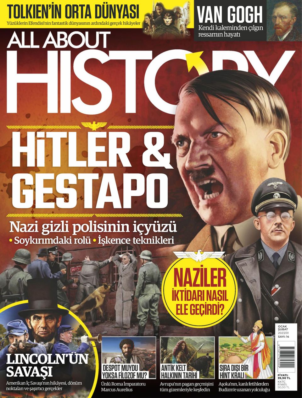 All About History Türkiye Ocak Şubat 2023 Magazine