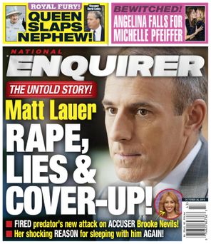 MATT LAUER RAPE SCANDAL EXPLODES