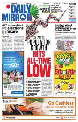 Sri Lanka's OnlyFans Wave Daily Mirror - Sri Lanka - Newspaper - Read