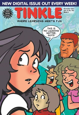 TINKLE - March 2025 TINKLE Cover - March 2025 Edition