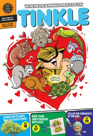 TINKLE - March 2025 TINKLE Cover - March 2025 Edition