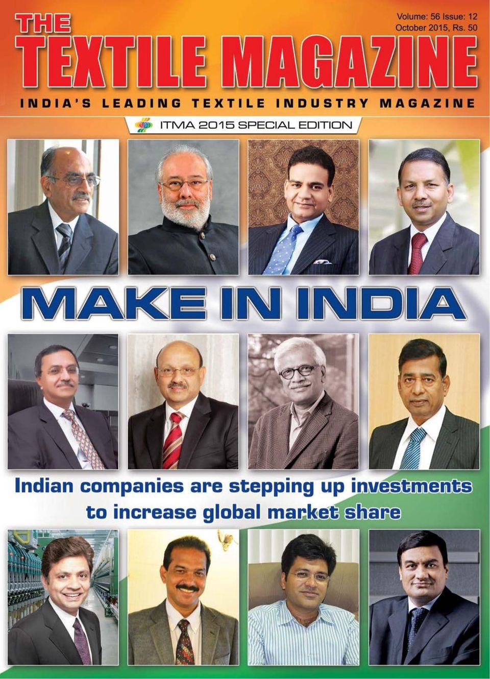 The Textile magazineOctober 2015 Magazine Get your Digital Subscription
