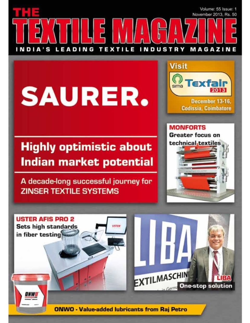 The Textile magazineNovember 2013 Magazine Get your Digital Subscription