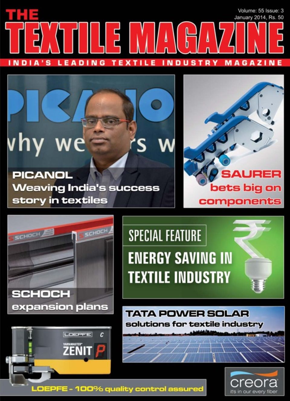 The Textile magazineJanuary 2014 Magazine Get your Digital Subscription