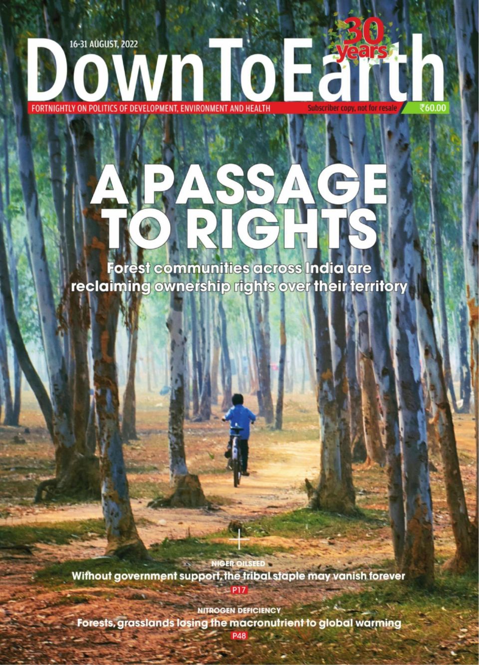 Down To EarthAugust 16, 2022 Magazine Get your Digital Subscription