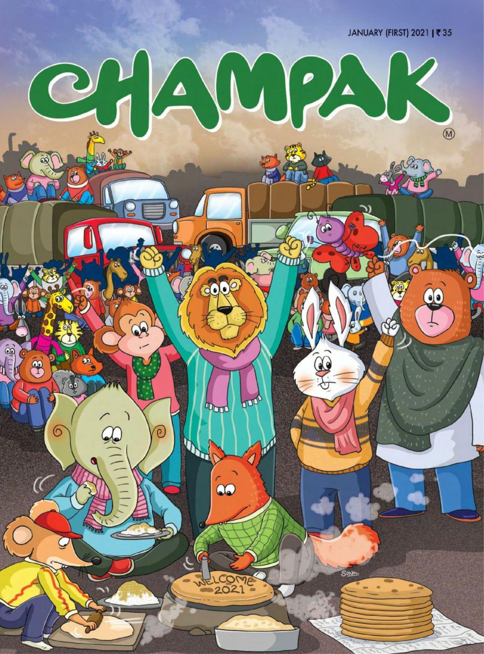 Get digital access to Champak - January First 2021 issue | Magzter.com