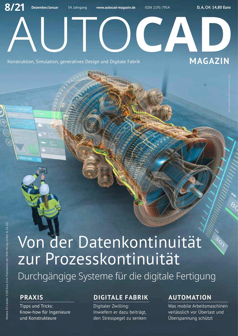 AUTOCAD & Inventor Magazin 8/21