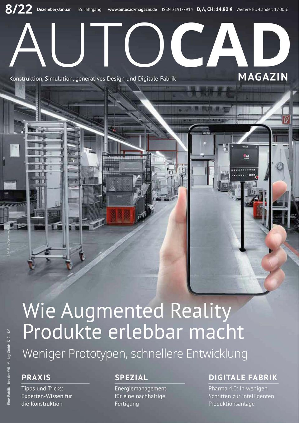 AUTOCAD & Inventor Magazin 8/22