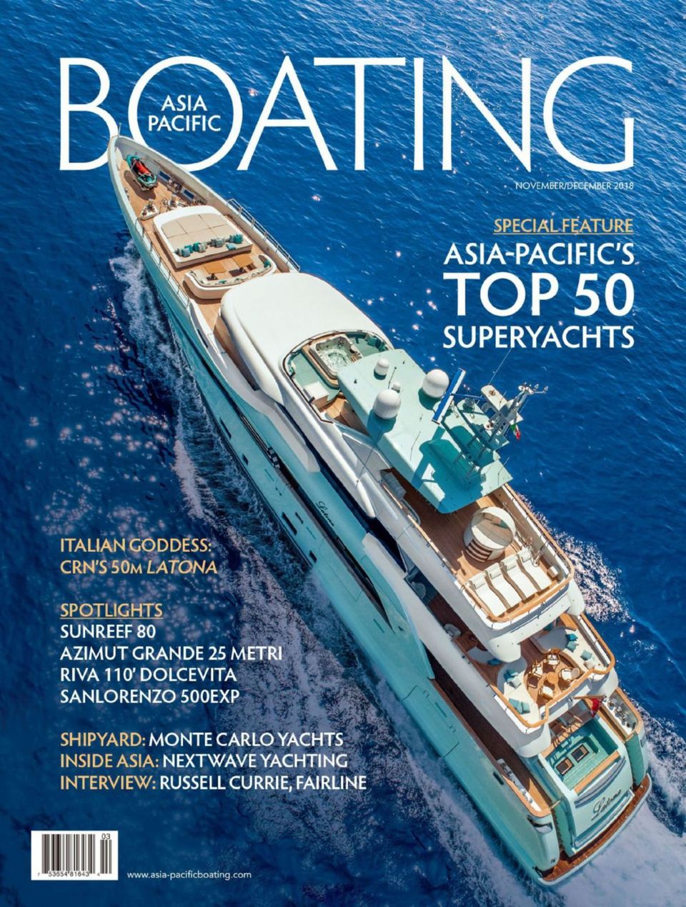 AsiaPacific Boating Hong KongNovember December 2018 Magazine