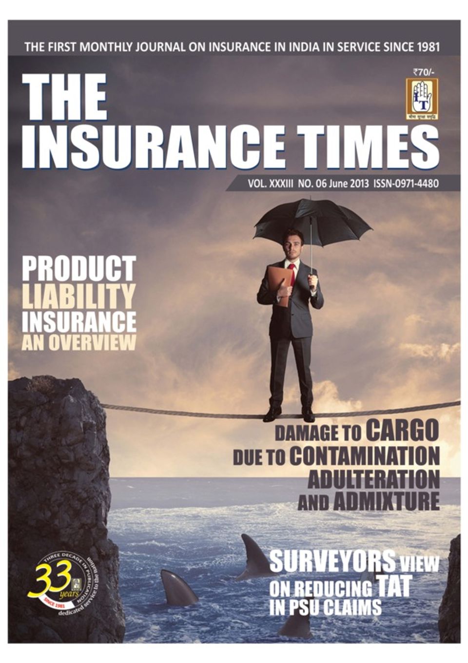 THE INSURANCE TIMES-June 2013 Magazine - Get your Digital Subscription