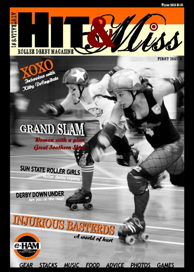 HIT & MISS ROLLER DERBY MAGAZINE