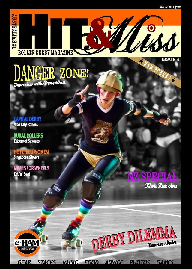 HIT & MISS ROLLER DERBY MAGAZINE