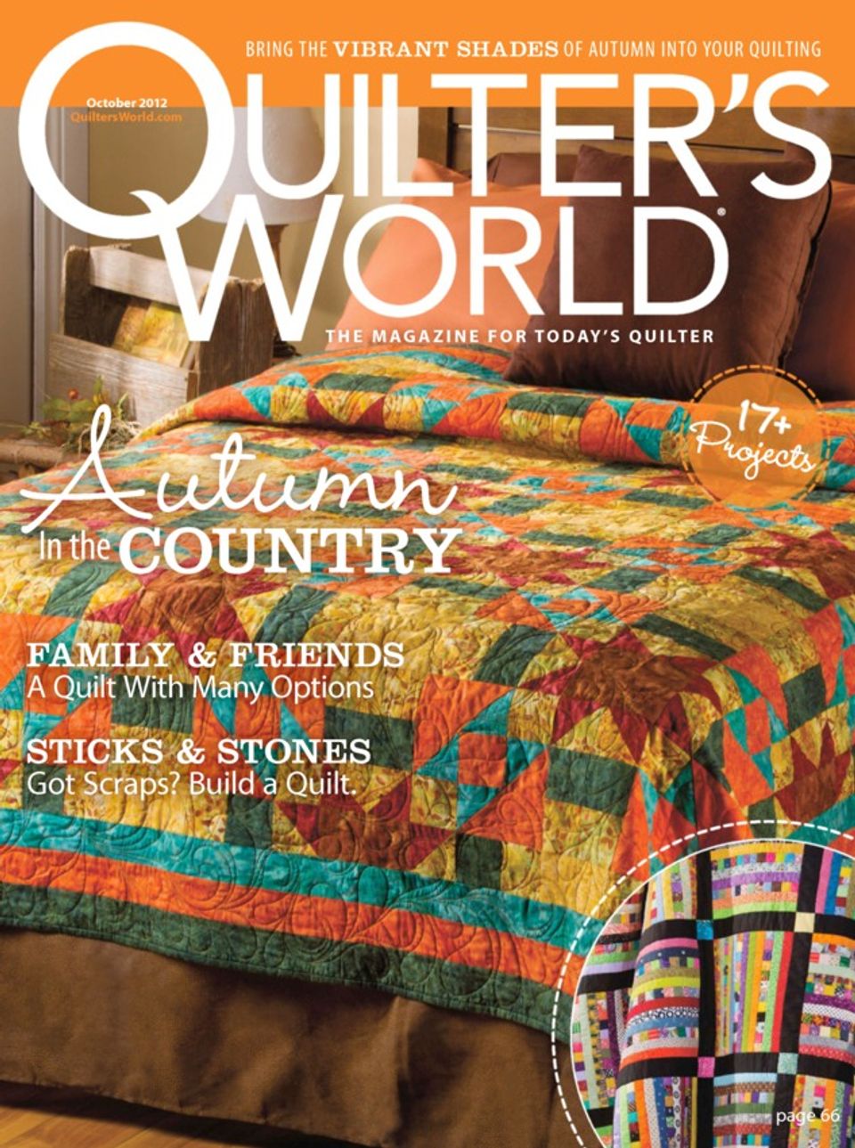 Quilter's WorldOctober 2012 Magazine Get your Digital Subscription