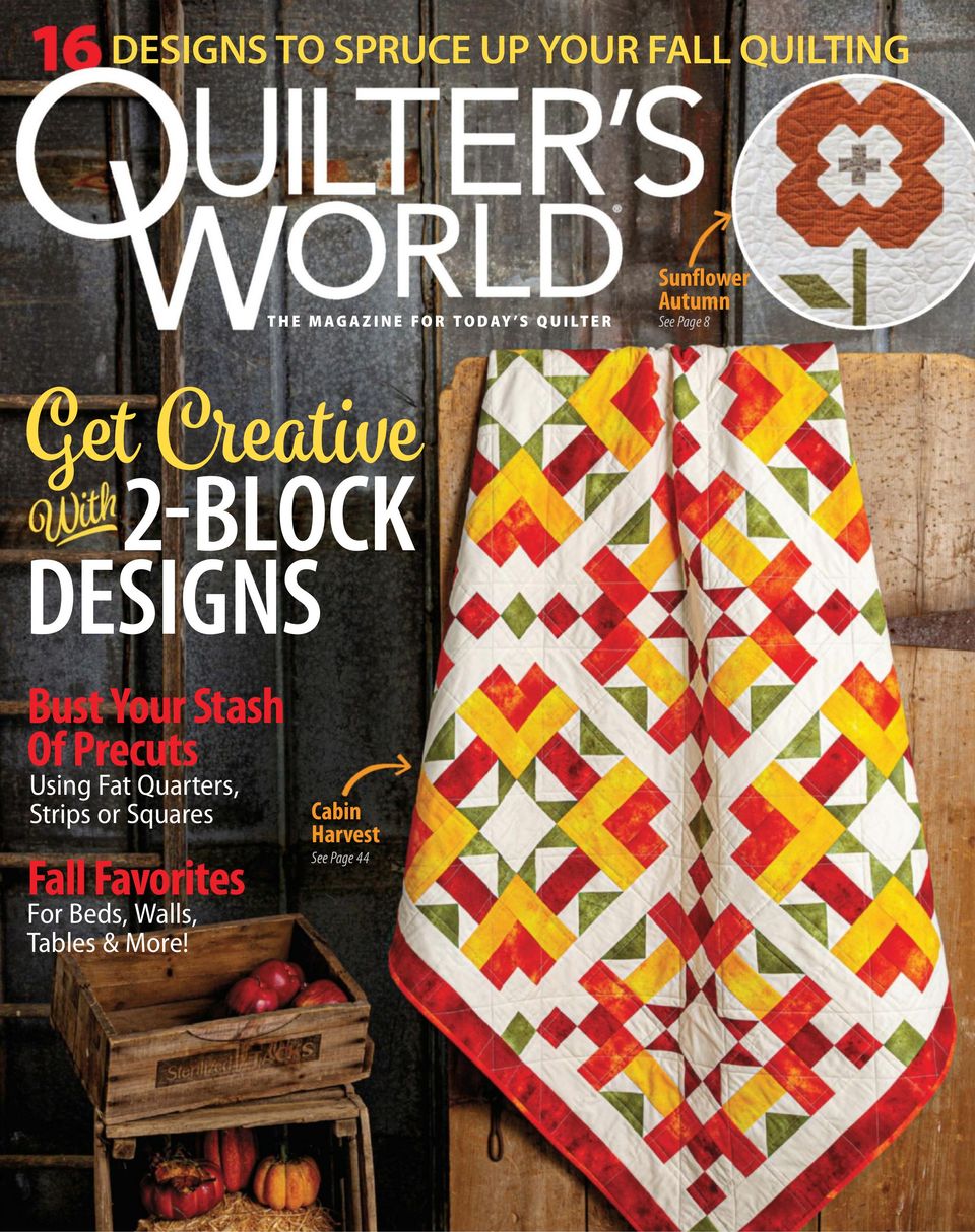 Quilter's World Magazine Get your Digital Subscription