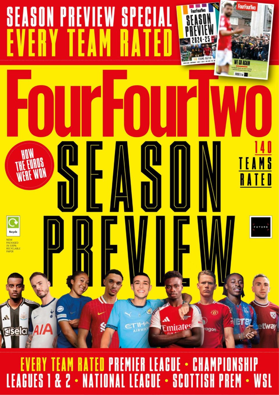 FourFourTwo UK August 2024