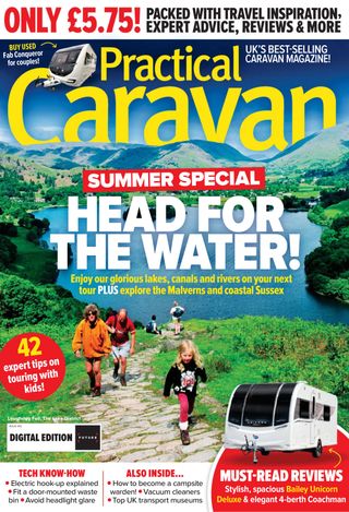 Practical Caravan Magazine - July 2025 Practical Caravan Magazine Cover - July 2025 Edition