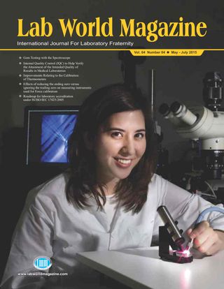 Lab World Magazine - May - July 2015 Lab World Magazine Cover - May - July 2015 Edition