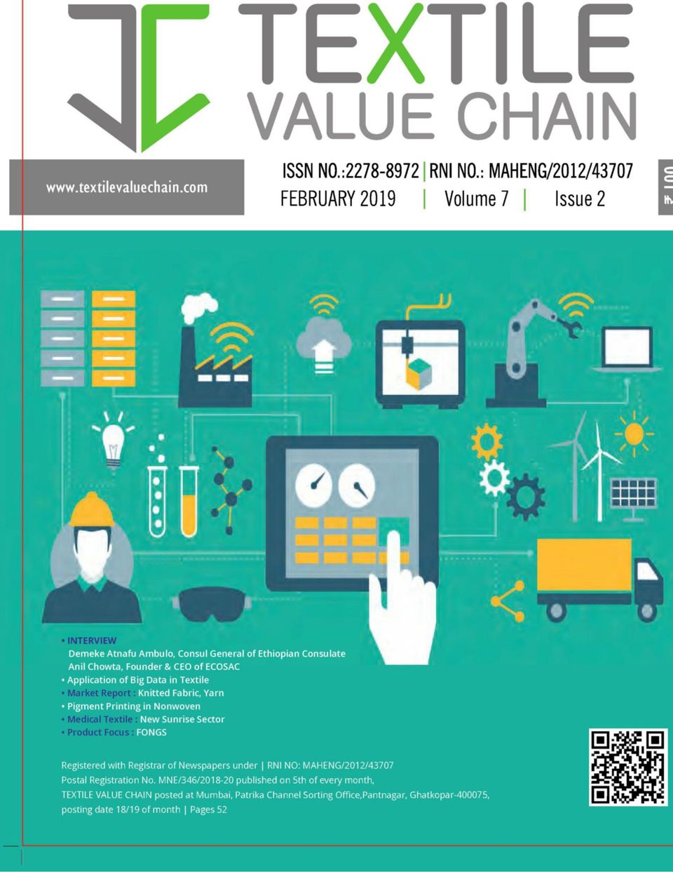 Textile Value ChainFebruary 2019 Magazine Get your Digital Subscription
