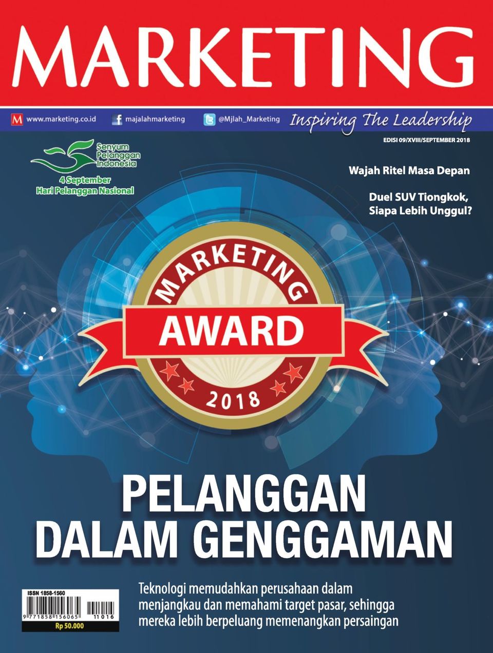 Majalah Marketing Edisi September 2019 Digital: Navigasi Era Baru Pemasaran