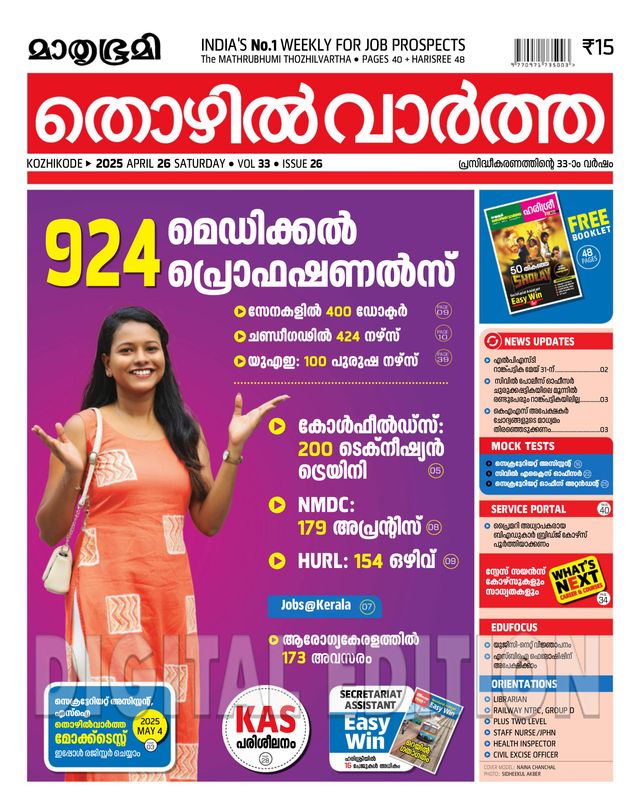 Mathrubhumi Thozhil Vartha