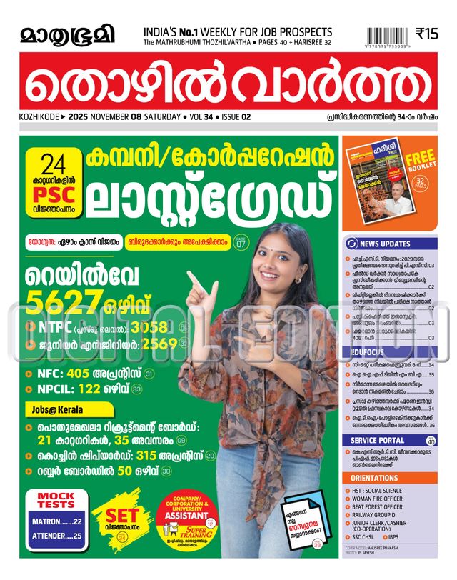 Mathrubhumi Thozhil Vartha