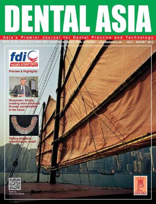 Dental Asia  Cover - July - August 2012 Edition
