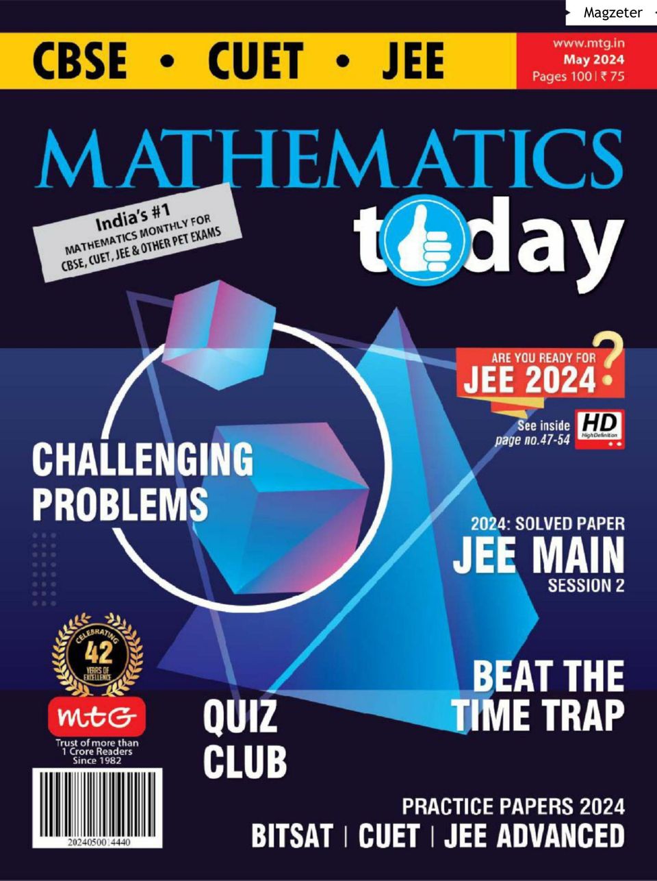 Mathematics Today Magazine - Get your Digital Subscription