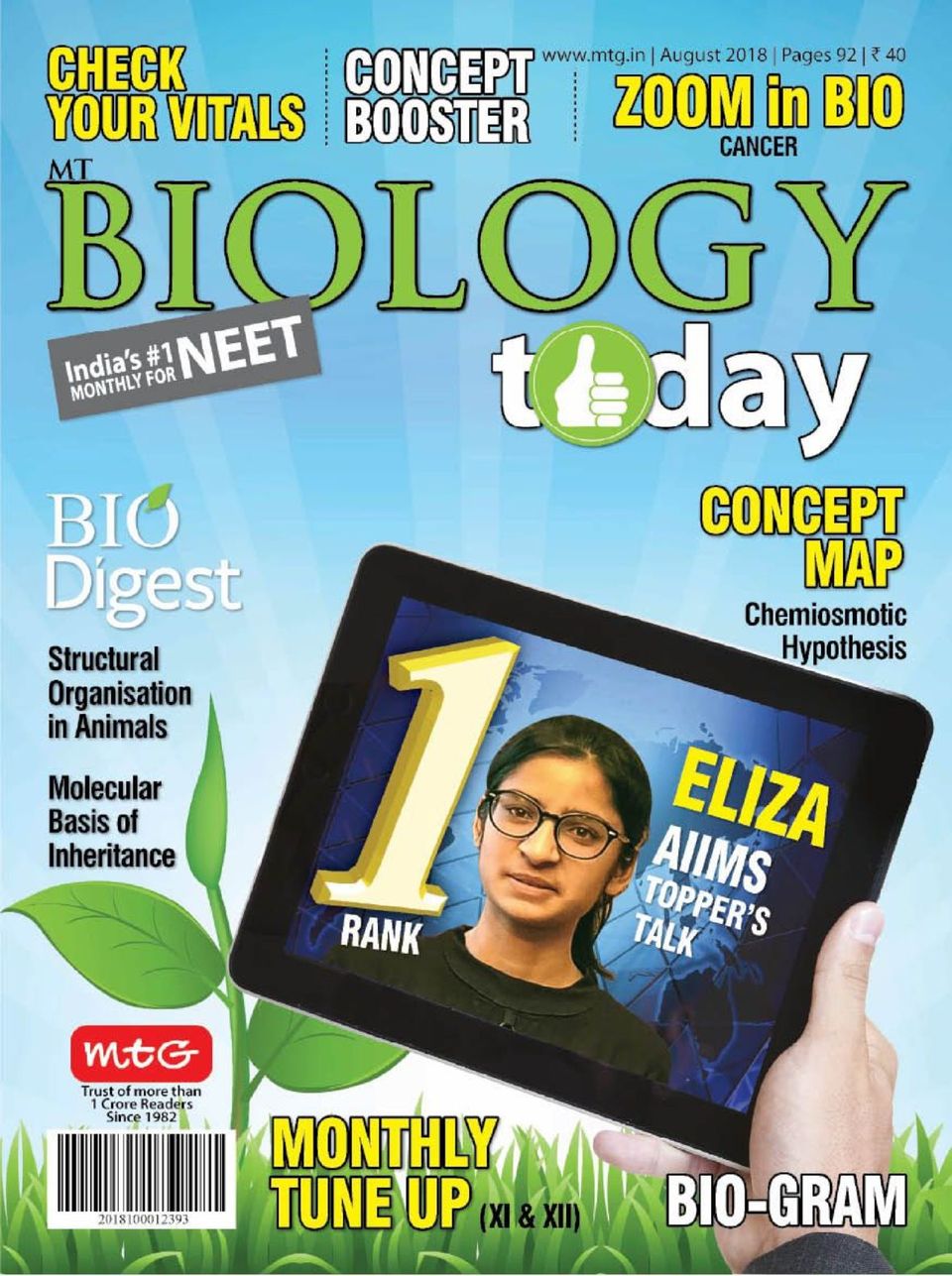 Biology TodayAugust 2018 Magazine Get your Digital Subscription