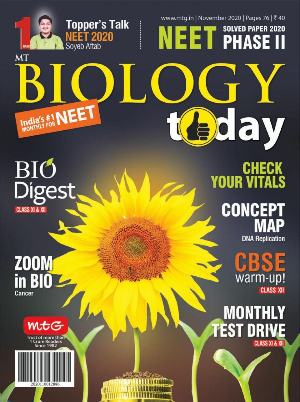 Biology TodayNovember 2020 Magazine Get your Digital Subscription
