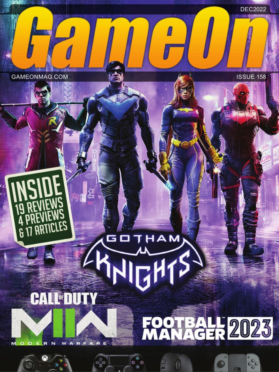 GameOn Magazine Issue 158 - December 2022