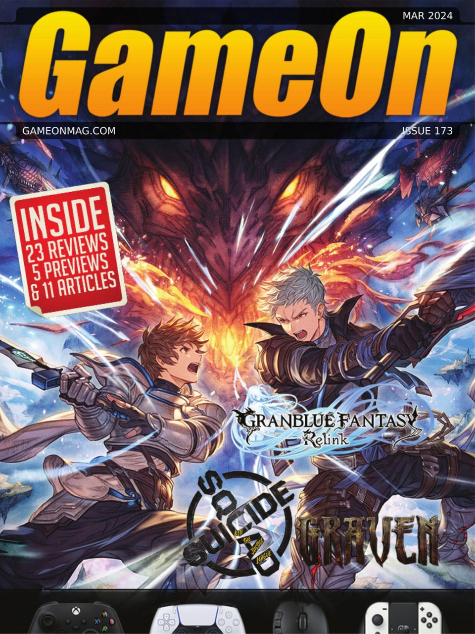 GameOn Magazine Issue 173 - March 2024