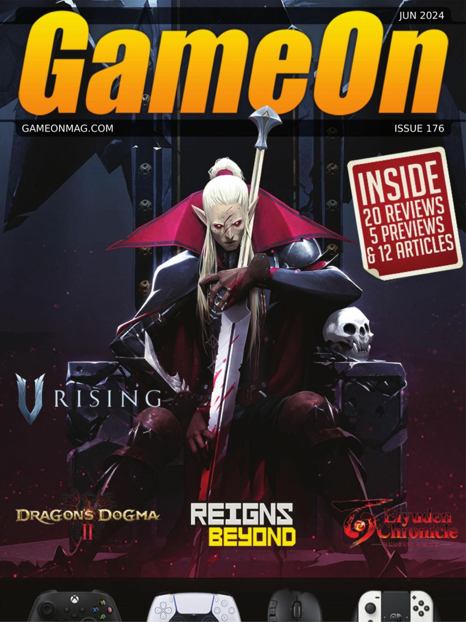 GameOn Magazine Issue 176 - June2024
