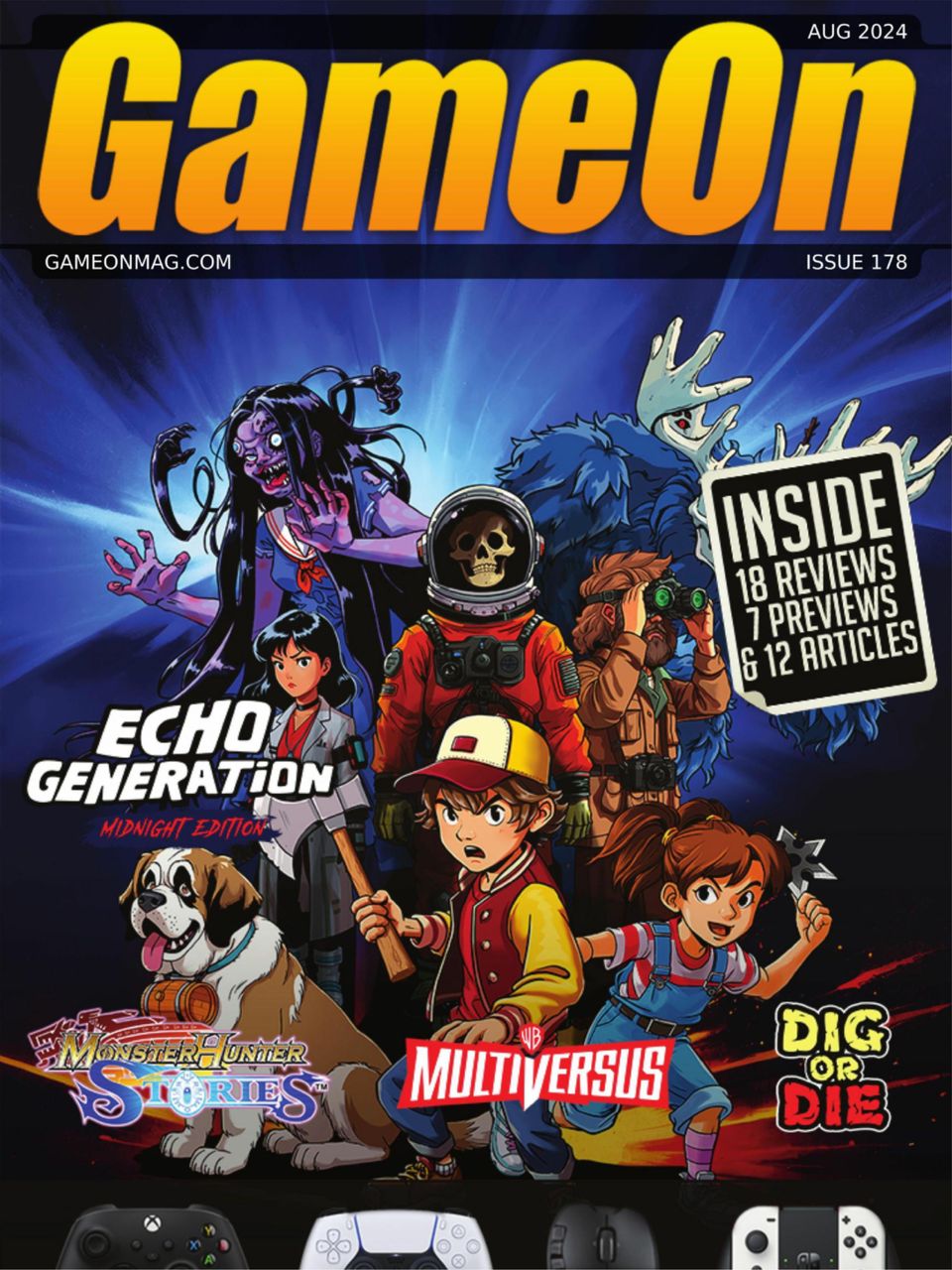 GameOn Magazine Issue 178 - August 2024
