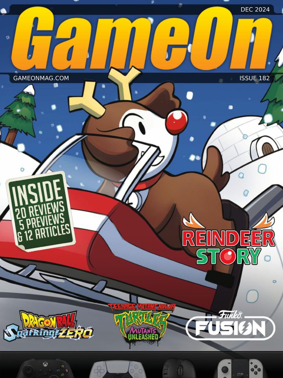 GameOn Magazine Issue 182 - December 2024