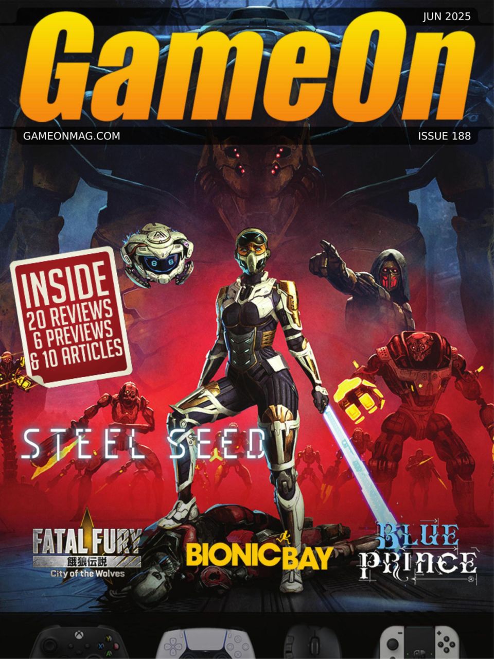 GameOn Magazine Issue 188 - June 2025