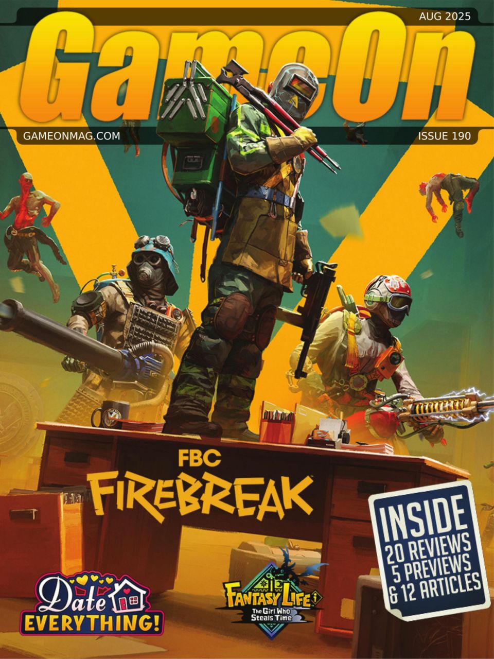 GameOn Magazine Issue 190 - August 2025