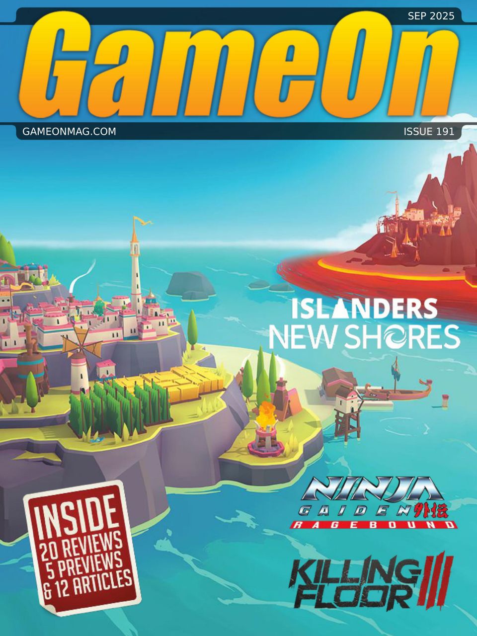 GameOn Magazine Issue 191 - September 2025