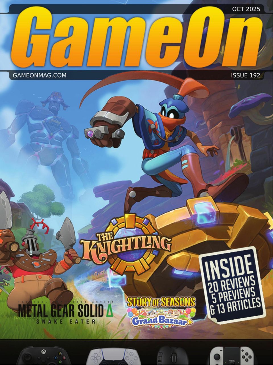 GameOn Magazine Issue 192 - October 2025