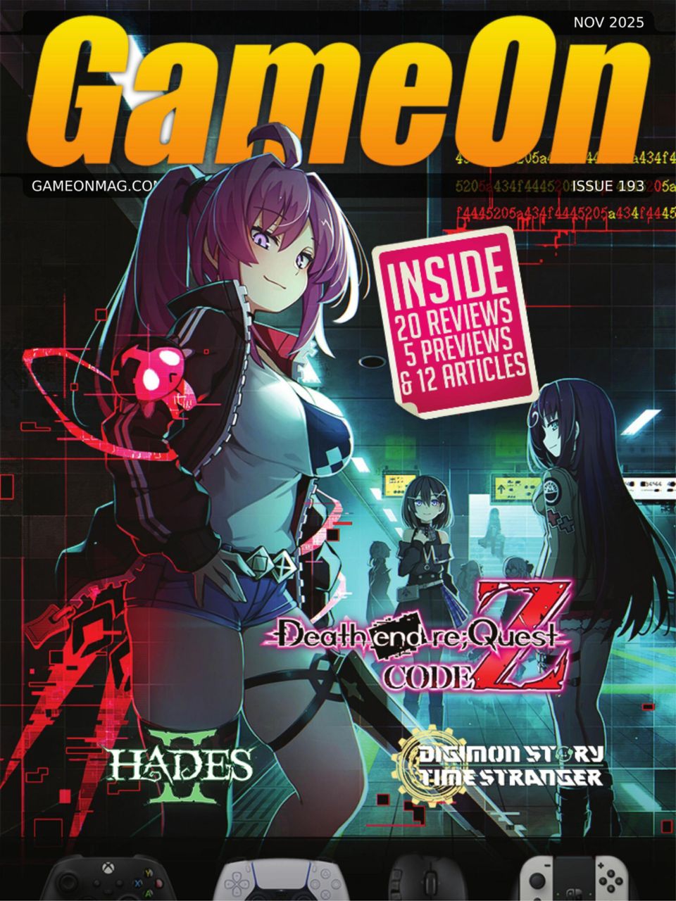 GameOn Magazine Issue 193 - November 2025