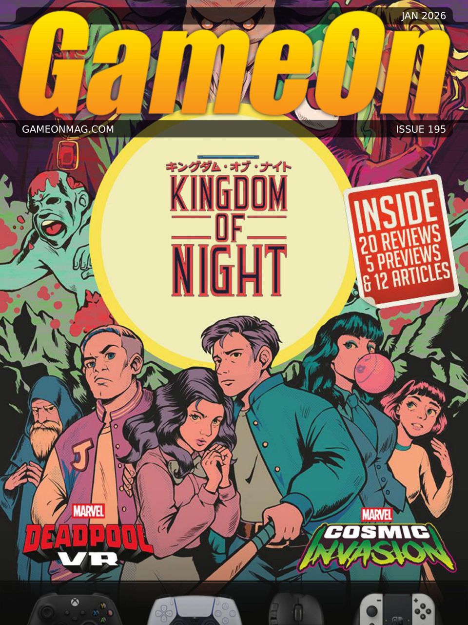 GameOn Magazine Issue 195 - January 2026
