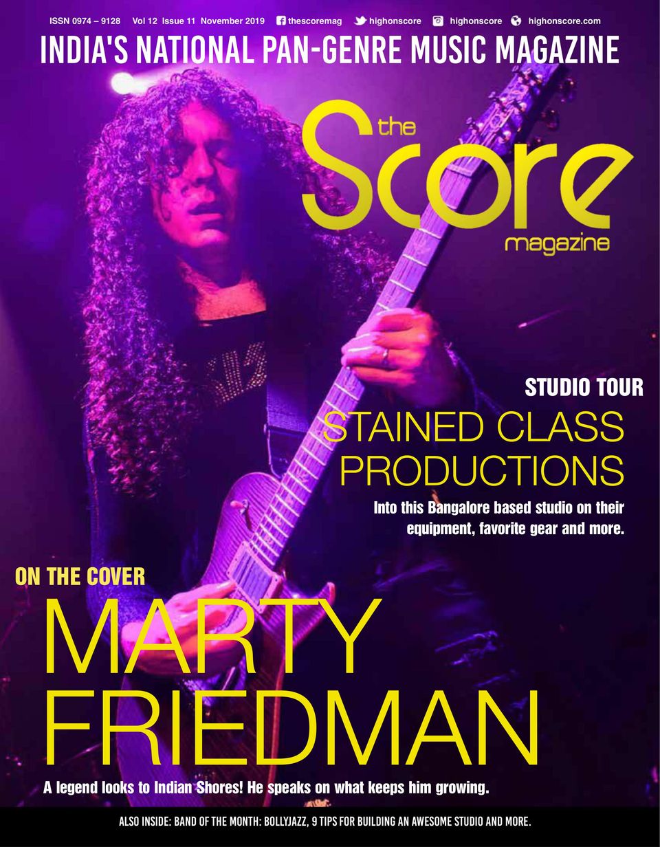 The Score MagazineNovember 2019 Magazine Get your Digital Subscription