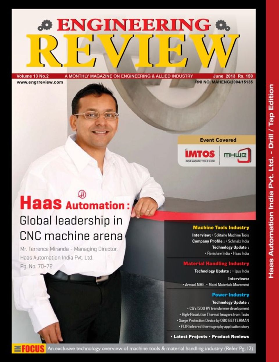 Engineering Review Magazine Get your Digital Subscription