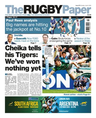 The Rugby Paper  Cover - June 08, 2025 Edition