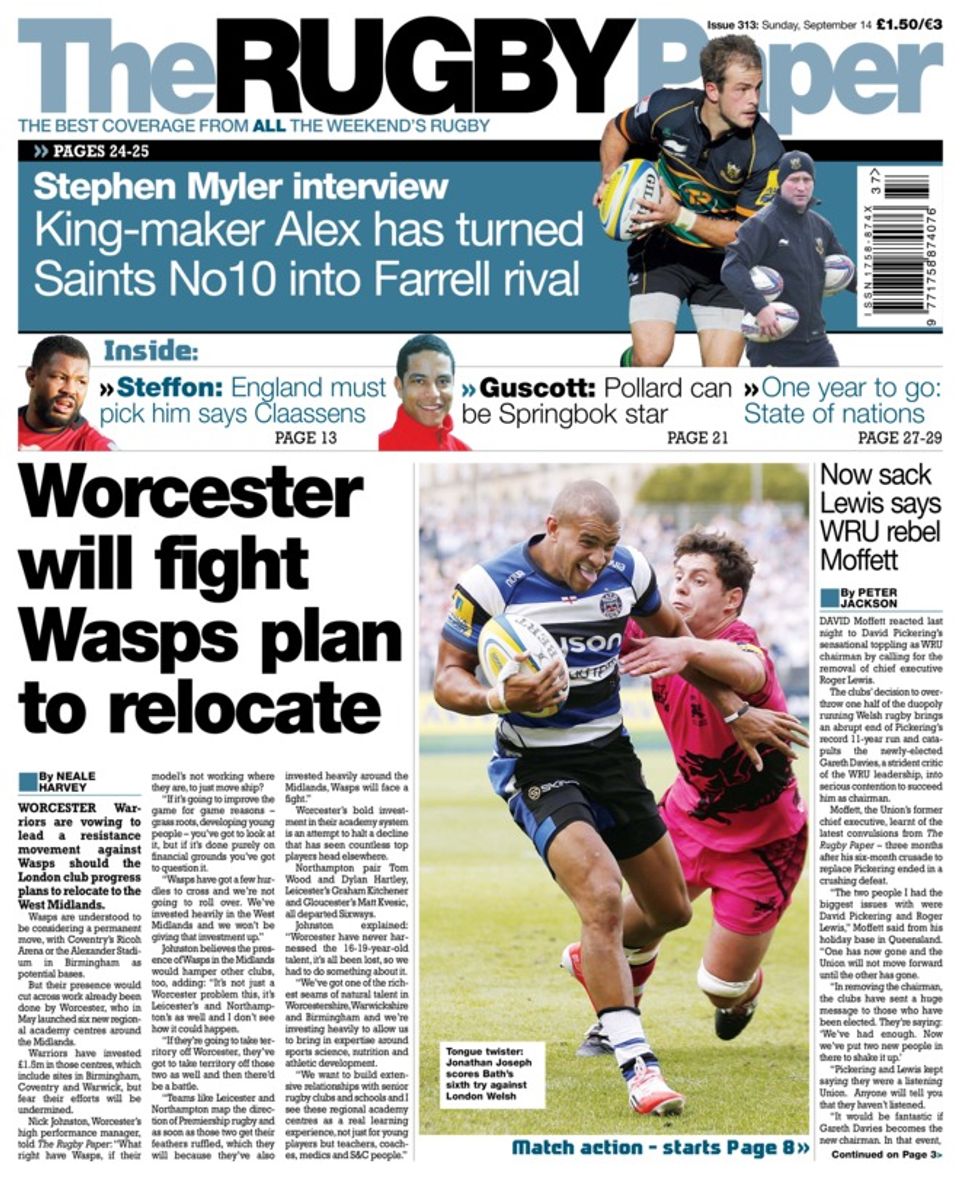 The Rugby Paper-September 14,2014 Magazine - Get your Digital Subscription