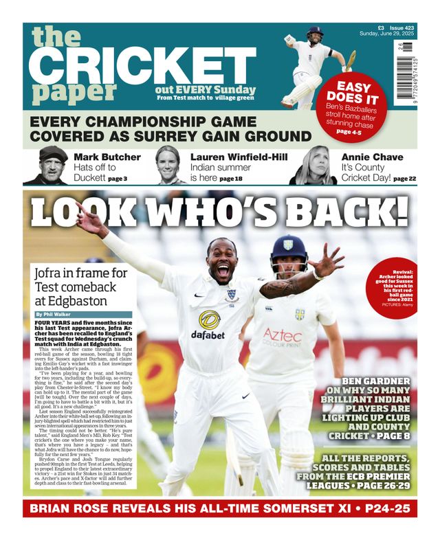 The Cricket Paper