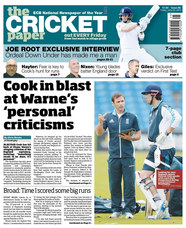 The Cricket Paper