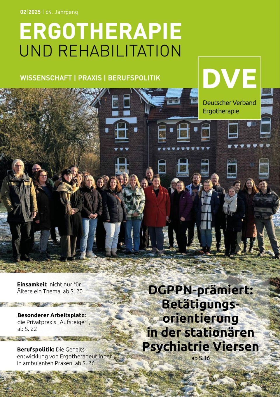 Ergotherapie und Rehabilition February 2025