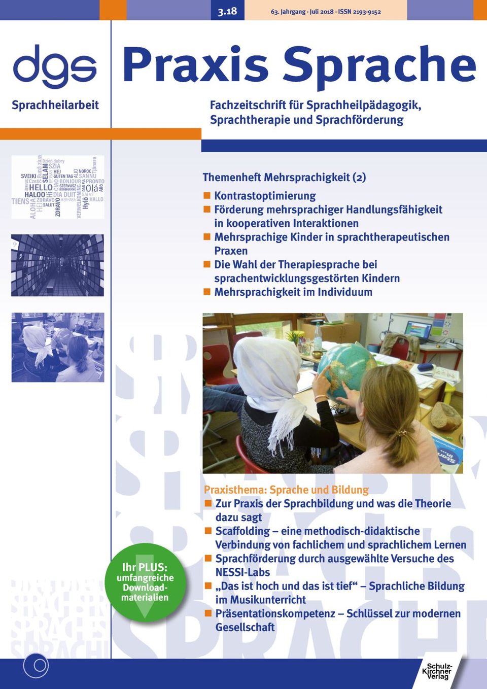 Praxis Sprache Juli 2018